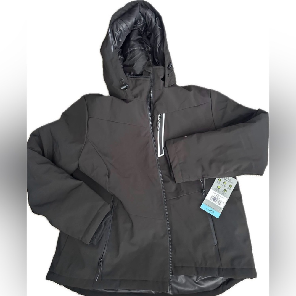 Free Country Women's Thermo Ski Super Softshell Insulated Jacket - Black